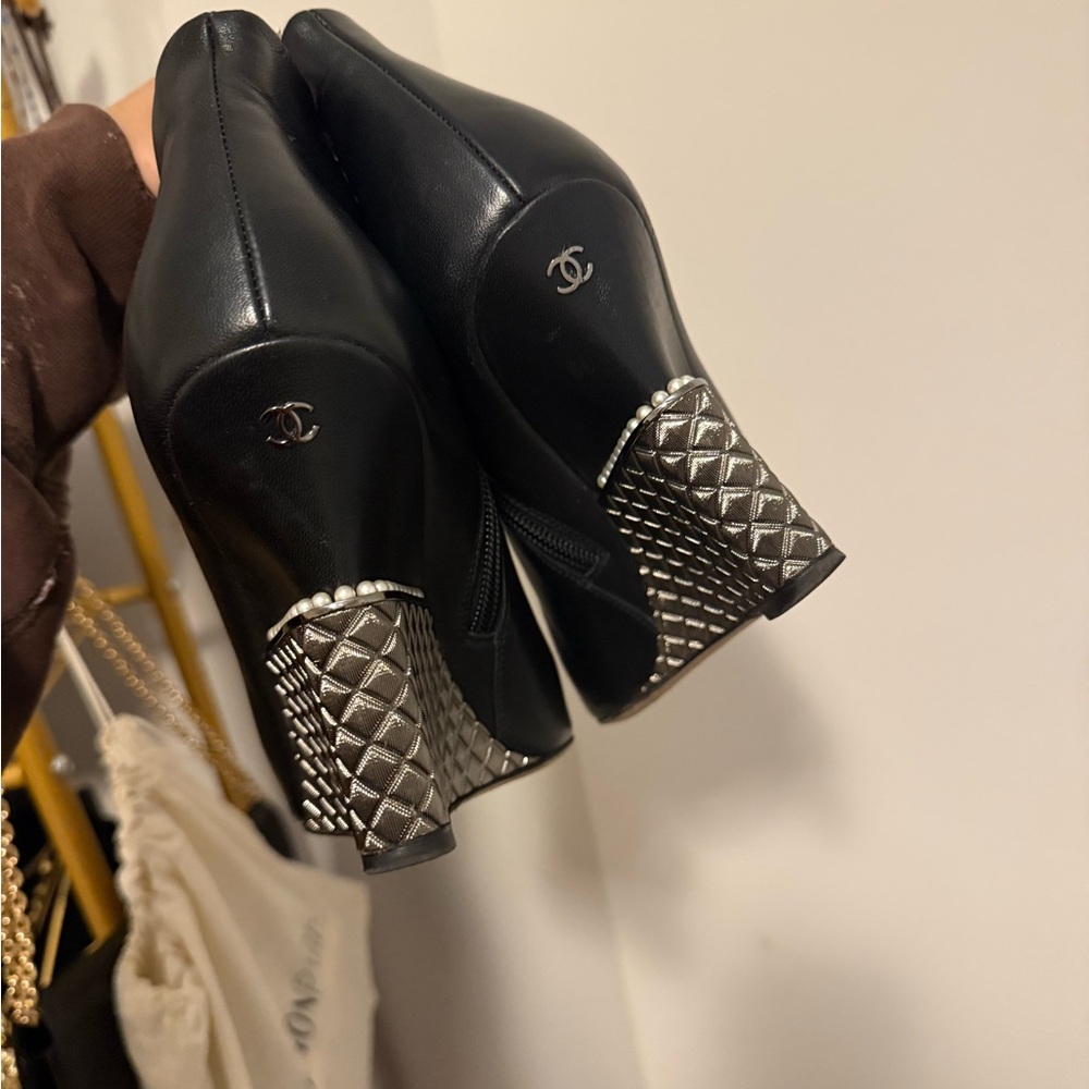 Chanel Wedge Booties - Picture 8 of 8